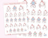 Katnipp Pamper Manicure Spa Planner Stickers ~ KATNIPP005 - Katnipp Illustrations