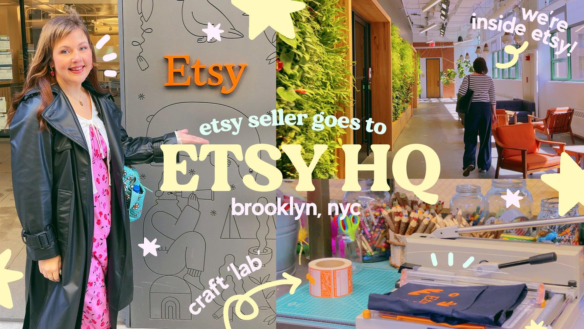 Visting Etsy HQ in Brooklyn New York! (WOW) - Katnipp Studios