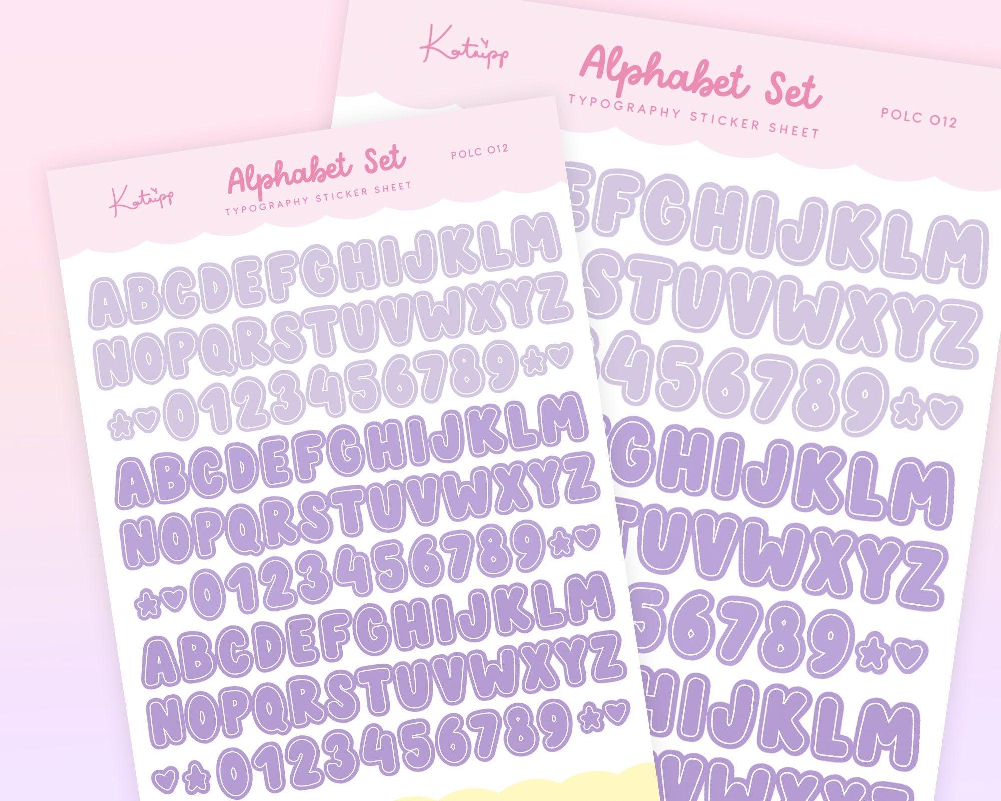 Cute Decorative Planner Stickers | Kawaii Character Sticker Sheets - Katnipp Studios