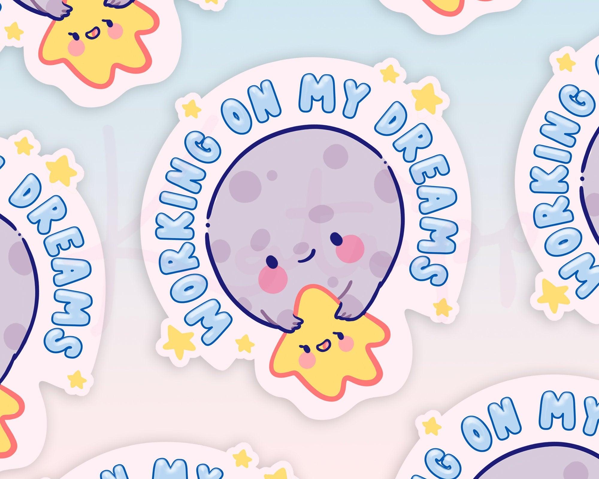 Die Cut Water-Resistant Vinyl Stickers - Katnipp Studios