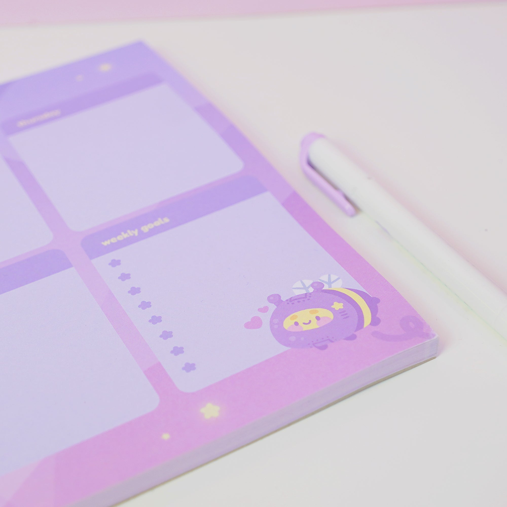 Pocket Planets A4 Celestial Weekly Planner Pad