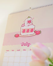 Katnipp Official 2026 Calendar | Whimsical Kawaii Wall Planner