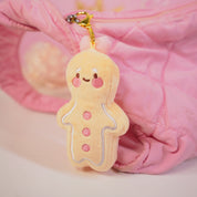 Spice Gingerbread Plush Keychain | Kawaii Gingerbread Bag Charm