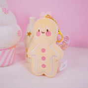 Spice Gingerbread Plush Keychain | Kawaii Gingerbread Bag Charm
