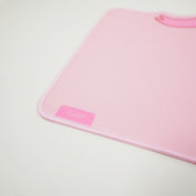 Coquette Pink Bow Desk Mat | Kawaii Gaming Mouse Pad | Cute Pastel Aesthetic Desk Decor | Katnipp Studios