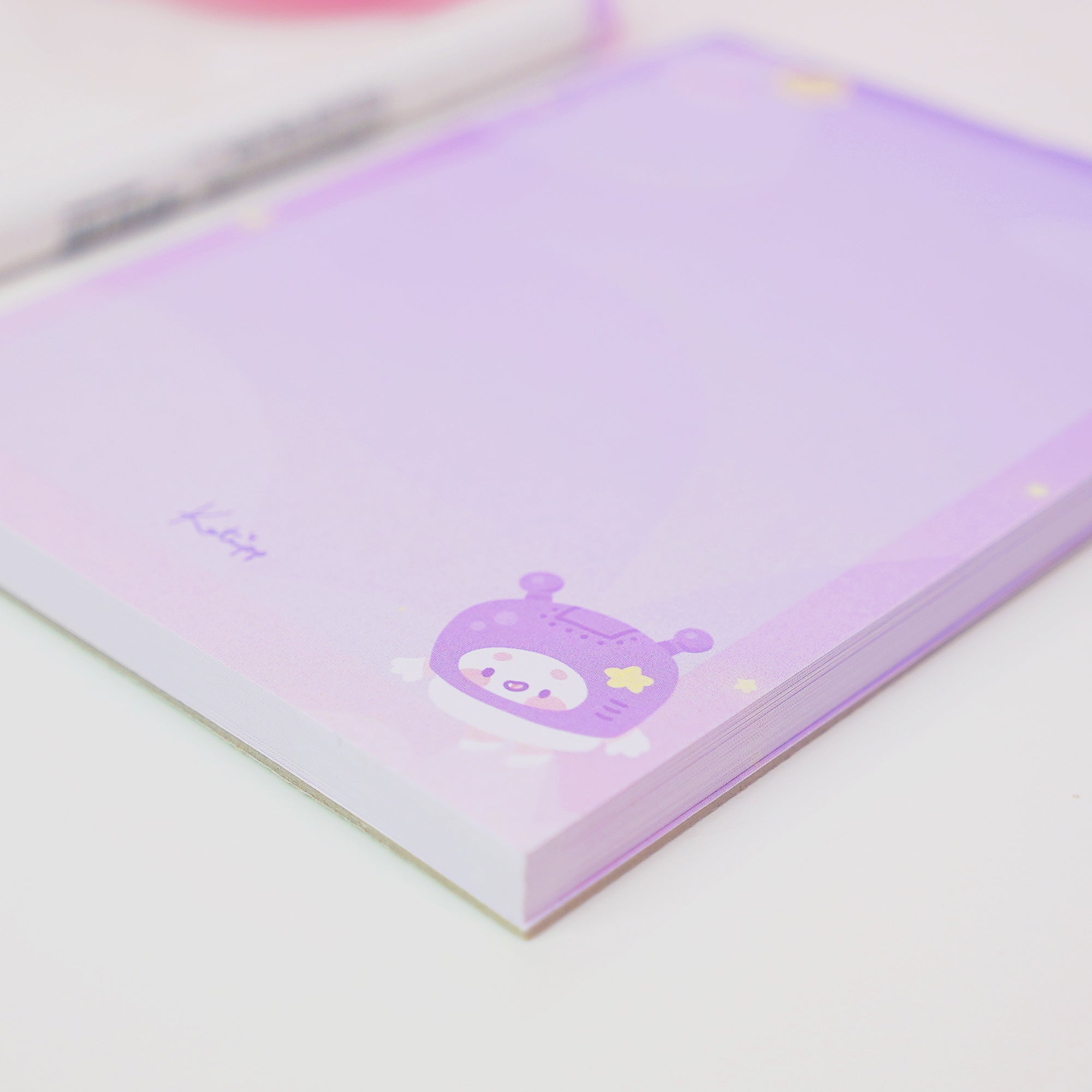 Pocket Planets A6 Celestial Notepad | Pastel Cosmic Writing Pad