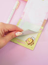 DL-sized notepad featuring beautiful design on each page, 50 pages per pad, perfect for organisation and note-taking. 4