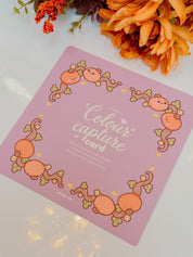 Autumn Colour Capture Card | Cute Colouring Book Page Protector | Katnipp Katnipp character product