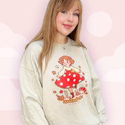 Autumn is the Best Kawaii Sweatshirt | Cozy Fall Jumper | Cottagecore Aesthetic Sweater Katnipp character product