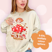 Autumn is the Best Kawaii Sweatshirt | Cozy Fall Jumper | Cottagecore Aesthetic Sweater Katnipp character product