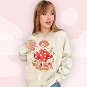 Autumn is the Best Kawaii Sweatshirt | Cozy Fall Jumper | Cottagecore Aesthetic Sweater Katnipp character product