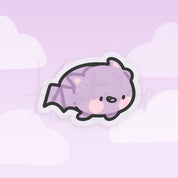 Bartholomew the Bat Vinyl Sticker | Cute Kawaii Bat Katnipp character product