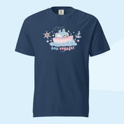 Bon Voyage | Kawaii Bumblebutt & Bonbun T-Shirt | Comfort Colours Heavyweight Tee | Y2K Pastel Cruise Aesthetic 🌸✨ Katnipp character product