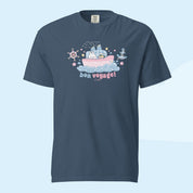 Bon Voyage | Kawaii Bumblebutt & Bonbun T-Shirt | Comfort Colours Heavyweight Tee | Y2K Pastel Cruise Aesthetic 🌸✨ Katnipp character product