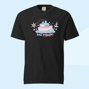 Bon Voyage | Kawaii Bumblebutt & Bonbun T-Shirt | Comfort Colours Heavyweight Tee | Y2K Pastel Cruise Aesthetic 🌸✨ Katnipp character product