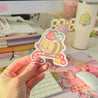 Image of Bumblebutt Candy Cane Die Cut sticker 2