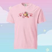 Bumblebutt Christmas Candy Cane T-Shirt | Kawaii Festive Character Tee Katnipp character product