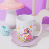 Bumblebutt Magical Plant Scene Ceramic Mug | Cute Kawaii Bumblebee Coffee Cup for Tea & Hot Drinks - Katnipp Studios