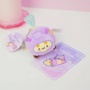 Bumblebutt & Marshie Space Plush Keychain Bundle | Kawaii Bee & Astronaut Bag Charm Set Katnipp character product