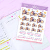 Bumblebutt Pastel Witch Kawaii Planner Sticker Sheet – Cute Halloween Stickers | PW 007 - Katnipp Studios