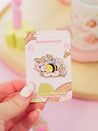 Bumblebutt Sakura Branch Enamel Pin | Adorable & Cute Kawaii Design - Katnipp Studios