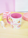 Bumblebutt Sakura Ceramic Mug | Kawaii Katnipp Bumblebee Drinkware - Katnipp Studios