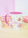 Bumblebutt Sakura Ceramic Mug | Kawaii Katnipp Bumblebee Drinkware - Katnipp Studios