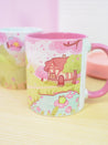 Bumblebutt Sakura Scene Ceramic Mug | Personalised Kawaii Springtime Drinkware | Katnipp Bumblebee Mug - Katnipp Studios