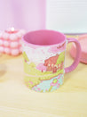 Bumblebutt Sakura Scene Ceramic Mug | Personalised Kawaii Springtime Drinkware | Katnipp Bumblebee Mug - Katnipp Studios