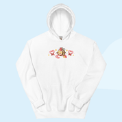 Candy Cane Lane Christmas Hoodie | Bumble Bee Kawaii Holiday Apparel | Festive Winter Clothing Katnipp character product