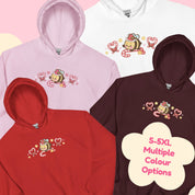 Candy Cane Lane Christmas Hoodie | Bumble Bee Kawaii Holiday Apparel | Festive Winter Clothing Katnipp character product