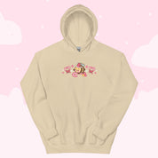 Candy Cane Lane Christmas Hoodie | Bumble Bee Kawaii Holiday Apparel | Festive Winter Clothing Katnipp character product