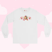 Candy Cane Lane Christmas Long Sleeve Shirt | Bumble Bee Kawaii Holiday Apparel | Festive Winter Clothing Katnipp character product
