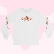 Candy Cane Lane Christmas Long Sleeve Shirt | Bumblebutt the Bumble Bee Holiday Apparel | Festive Winter Clothing Katnipp character product