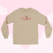 Candy Cane Lane Christmas Long Sleeve Shirt | Bumblebutt the Bumble Bee Holiday Apparel | Festive Winter Clothing Katnipp character product