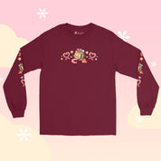 Candy Cane Lane Christmas Long Sleeve Shirt | Bumblebutt the Bumble Bee Holiday Apparel | Festive Winter Clothing Katnipp character product
