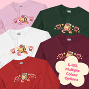 Candy Cane Lane Christmas Sweater | Bumble Bee Kawaii Holiday Apparel | Festive Winter Clothing Katnipp character product