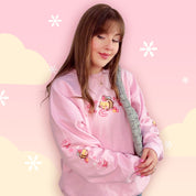 Candy Cane Lane Christmas Sweater Jumper | Kawaii Bumble Bee Holiday Apparel | Festive Winter Clothing Katnipp character product