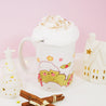 Christmas Ceramic Mug | Candy Cane Lane Academy | Bumblebutt & Sprinkle Spruce Holiday Cup - Katnipp Studios