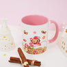 Christmas Ceramic Mug | Candy Cane Lane Academy | Bumblebutt & Sprinkle Spruce Holiday Cup - Katnipp Studios