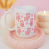 Christmas Ceramic Mug | Kawaii Cinnamon the Reindeer | Festive Holiday Coffee & Hot Chocolate Mug - Katnipp Studios