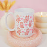 Christmas Ceramic Mug | Kawaii Cinnamon the Reindeer | Festive Holiday Coffee & Hot Chocolate Mug - Katnipp Studios