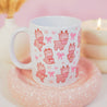 Christmas Ceramic Mug | Kawaii Cinnamon the Reindeer | Festive Holiday Coffee & Hot Chocolate Mug - Katnipp Studios