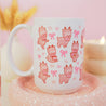 Christmas Ceramic Mug | Kawaii Cinnamon the Reindeer | Festive Holiday Coffee & Hot Chocolate Mug - Katnipp Studios