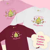 Christmas Tree Kawaii Long Sleeve Shirt | Sprinkle Spruce Cute Holiday Top | Festive Winter Outfit for Christmas Katnipp character product