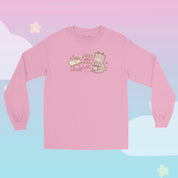 Cinnamon Bookish Kawaii Long Sleeve Shirt | Cute Reader Character T-Shirt Katnipp character product