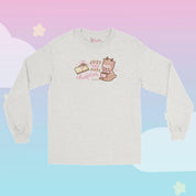 Cinnamon Bookish Kawaii Long Sleeve Shirt | Cute Reader Character T-Shirt Katnipp character product