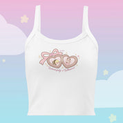 Cinnamon & Bumblebutt Wonderfully Whimsical Vest Top | Y2K Kawaii Coquette Tank Katnipp character product