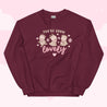 Cinnamon Reindeer “You’re Snow Lovely” Sweatshirt | Cute Kawaii Christmas Holiday Apparel - Katnipp Studios