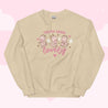 Cinnamon Reindeer “You’re Snow Lovely” Sweatshirt | Cute Kawaii Christmas Holiday Apparel - Katnipp Studios